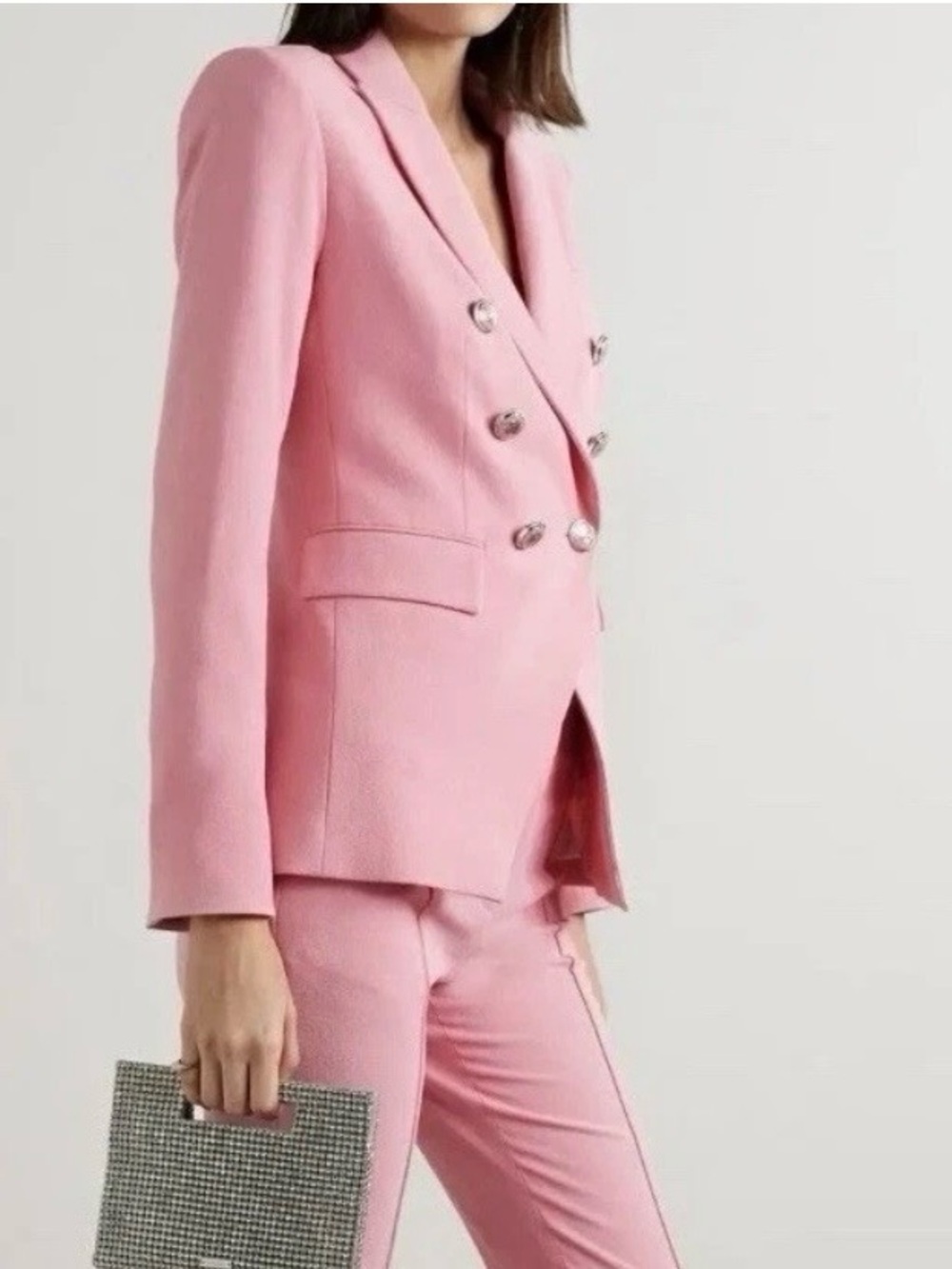 Veronica Beard Miller Dickey Blazer Women’s 2 Pink Corpcore Career Luxury Office